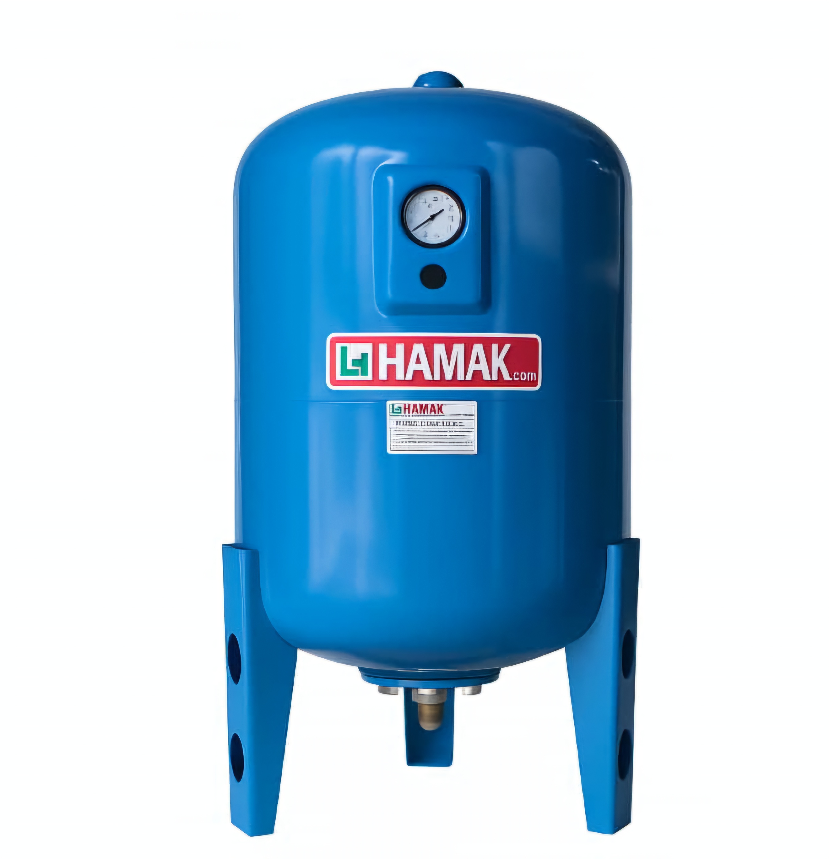 تصویر منبع انبساط تحت فشار هاماک مدل درجه‌دار و بدون درجه مناسب سیستم‌های گرمایشی و پکیج دیواری