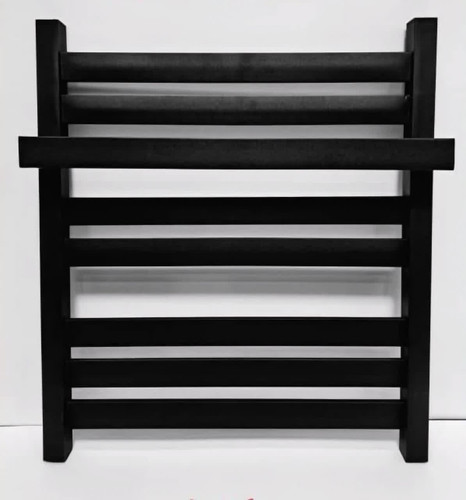 حوله خشک کن فلت آلومینیومی آویزدار مشکی