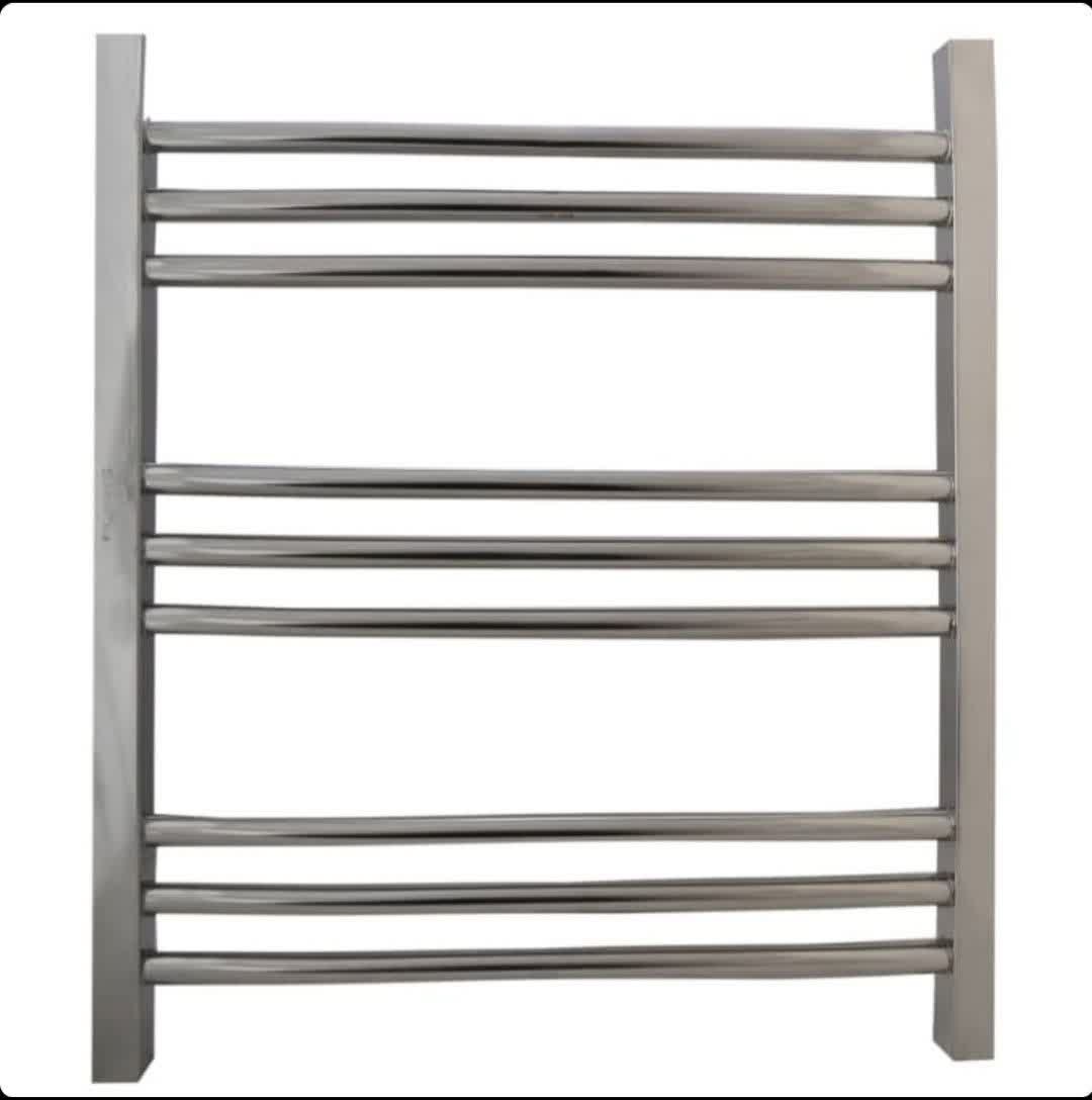 حوله خشک کن استیل لوله ای کروم  60 سانت