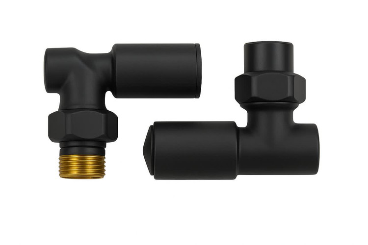 شیرزانو دکوراتیو مشکی مات رادیاتور پنلی