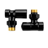 شیرزانو دکوراتیو مشکی براق رادیاتور پنلی