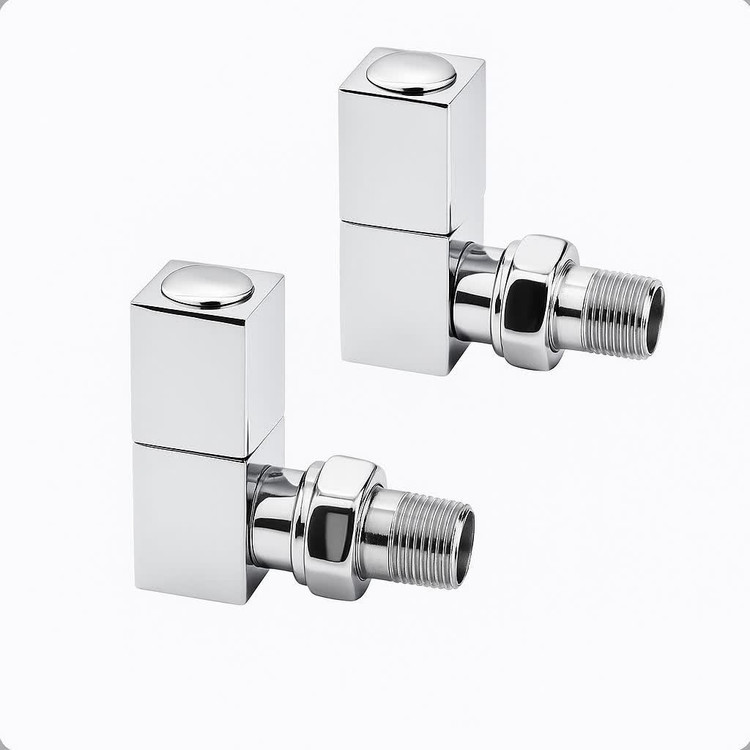 شیرزانو دکوراتیو فلت کروم براق